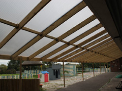 Polycarbonate Pergola