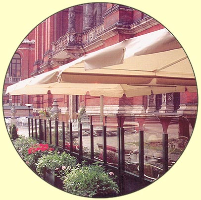 Integrated Giant Umbrellas,