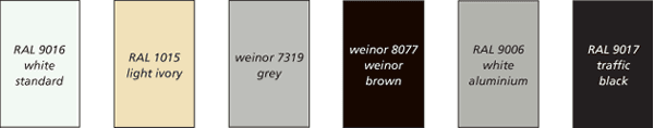 frame colours