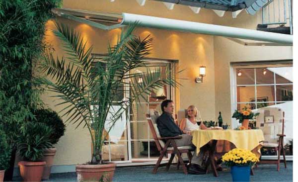 illuminated awnings