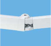 The arm with chain tensioner