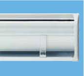 fabric support rail