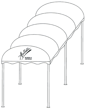 Walkway Awning - diagram